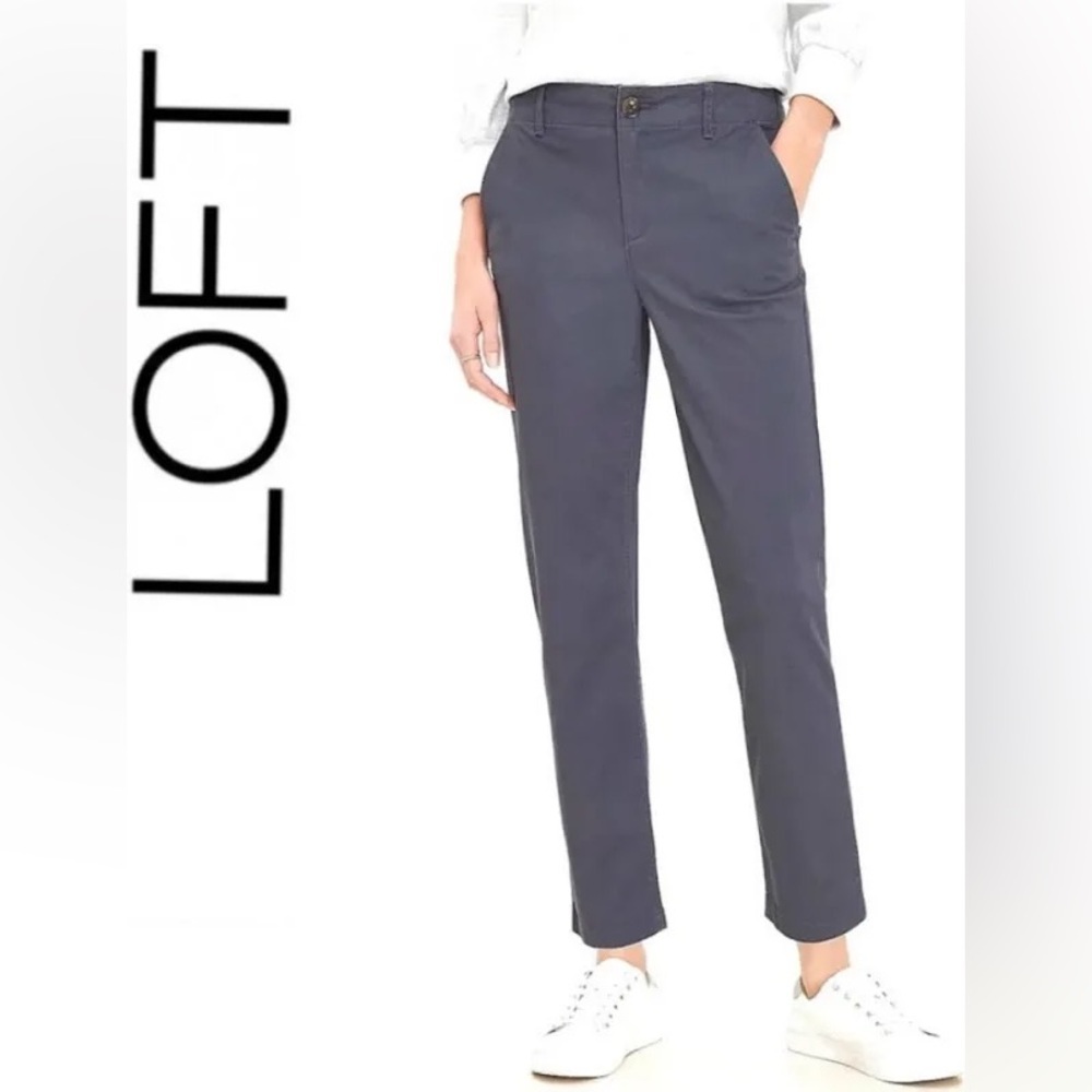LOFT Cotton Chino Pants
